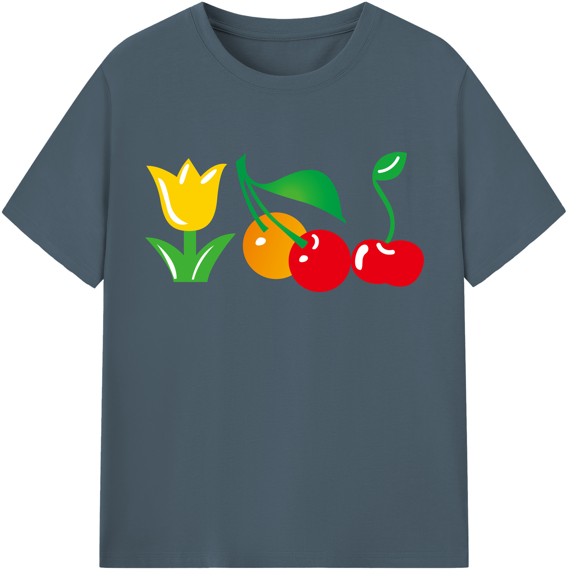 （画像用） Hello Kitty ハローキティ 綿100％半袖Tシャツ（フロントプリント）